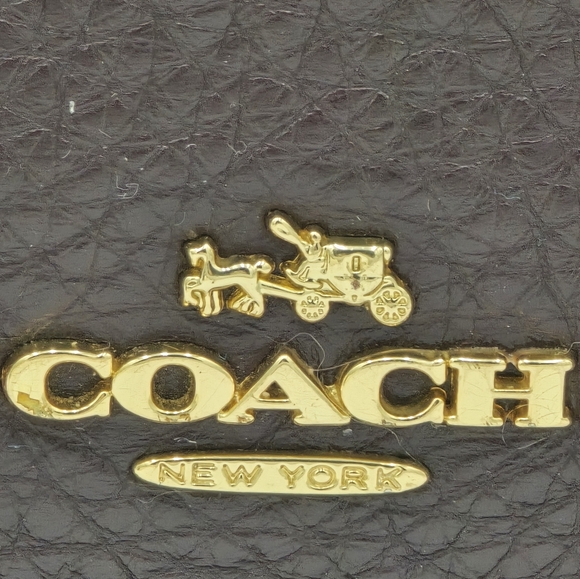 Coach Lily Hobo Bag, Dark Brown, Gold Hardware, EUC - Picture 8 of 14